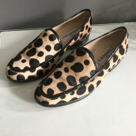 Animal Print Claudia Ciuti Italian Leather Loafers - Picture 2 of 7